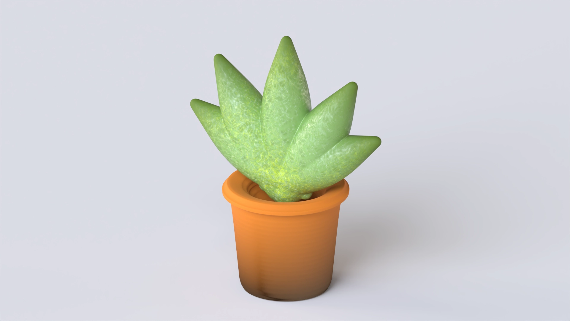 Modern geometric planter created in Womp, optimized for 3D printing