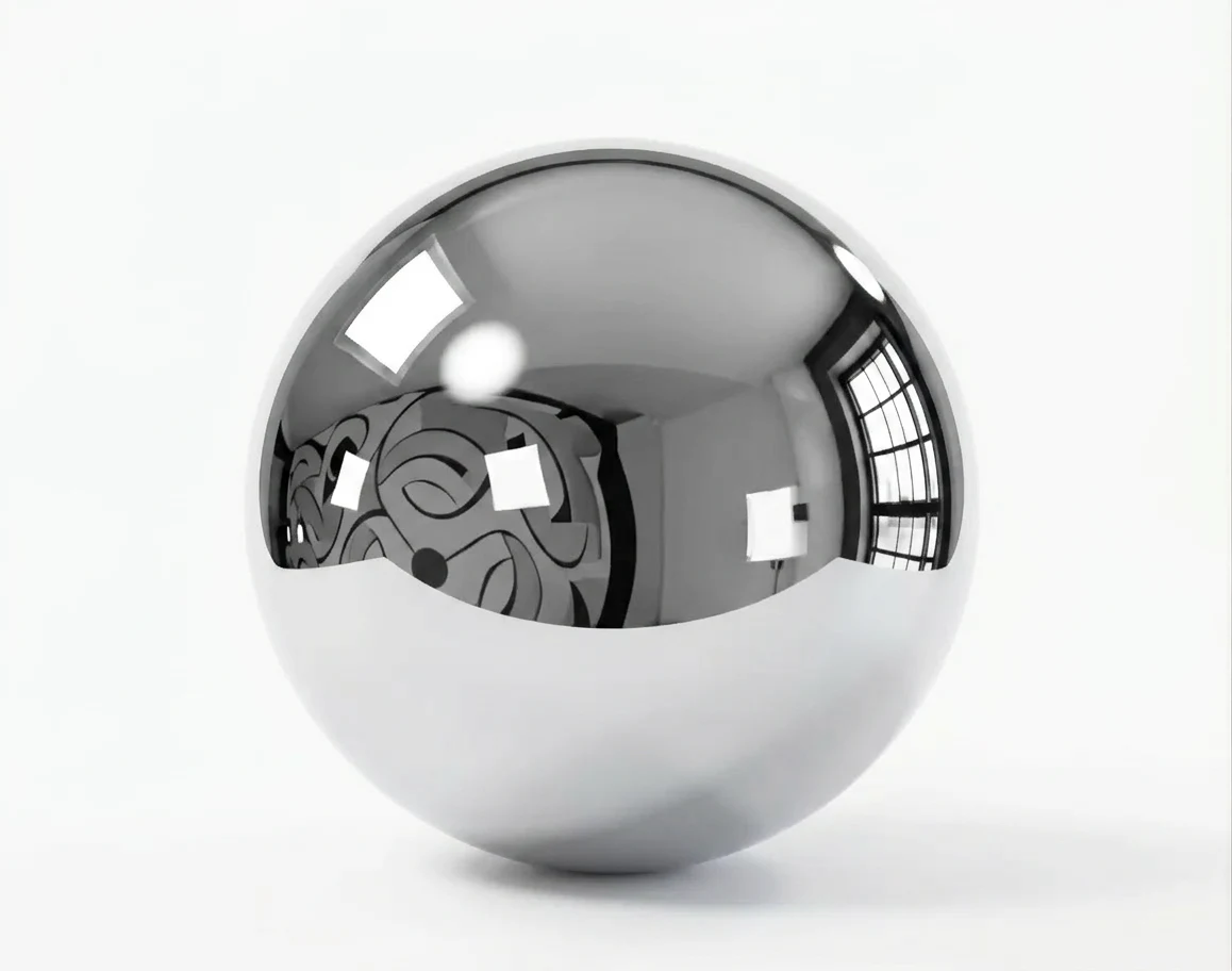 Chrome 3D printing material sample