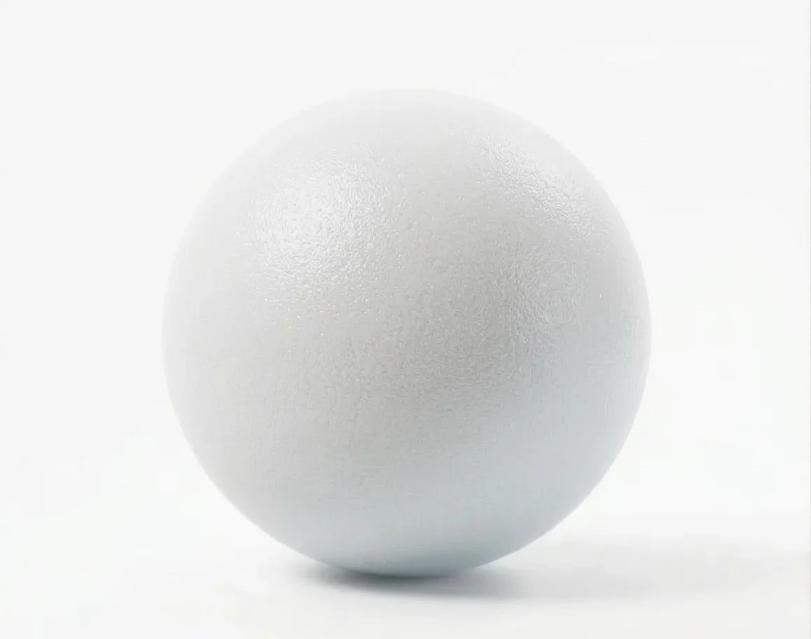 Nylon white 3D printing material sample