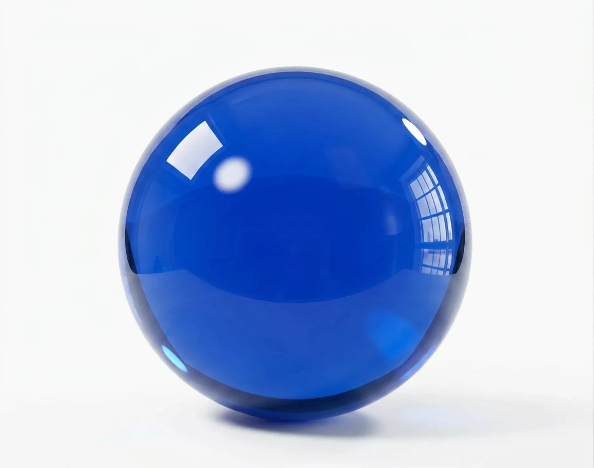Tinted clear 3D printing material sample