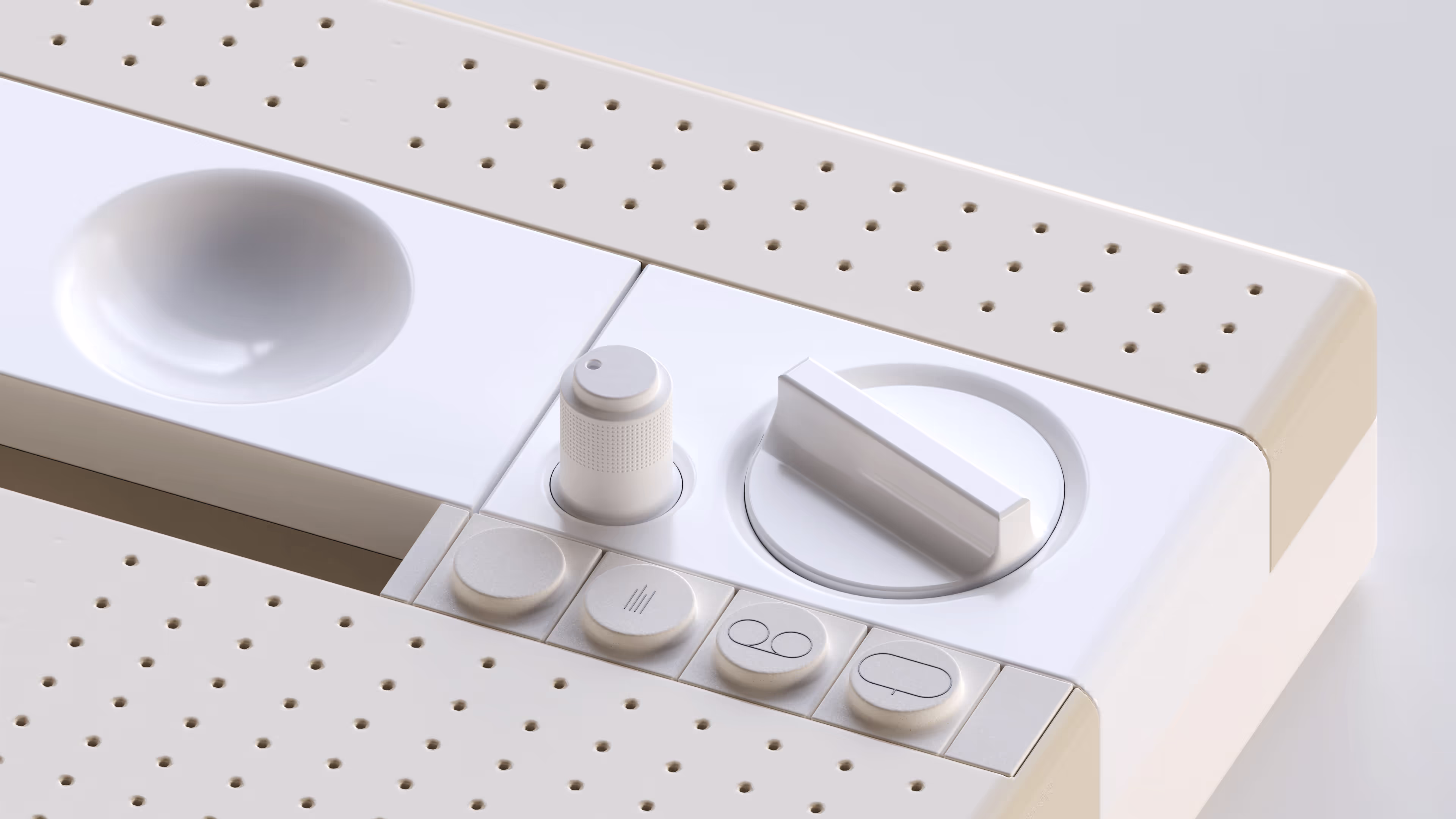 Close-up render created in Womp free 3D model editor