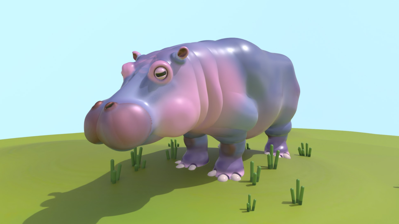 3D animal model free